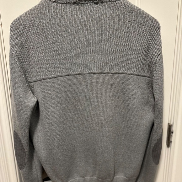 Canali Zip-Up Sweater, Rolled Neck, Wool, Size 50 Euro, 40 US - Picture 5 of 7